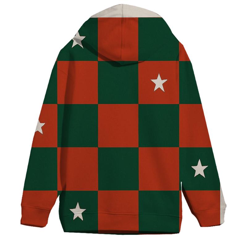 Checkerboard Star Play lightweight hoodies