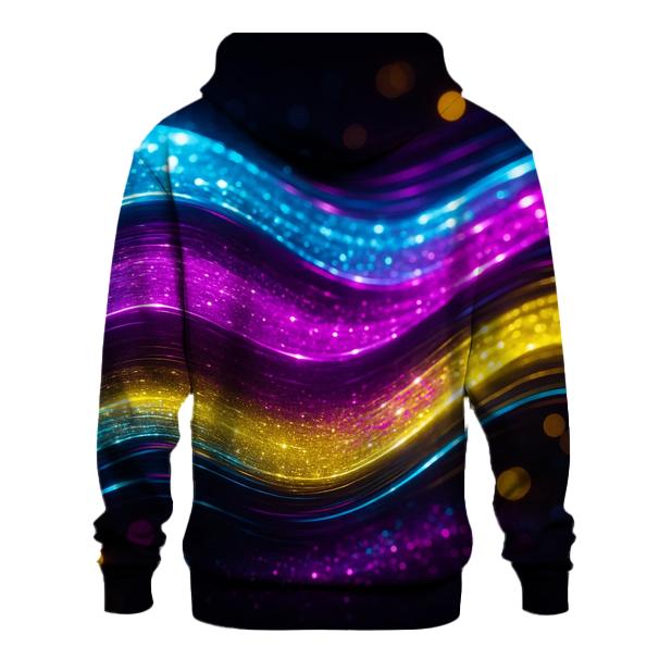 Electric Disco Ripple heavyweight hoodies