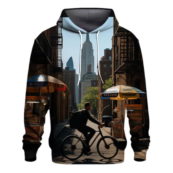 Lunch Hour Alleyway With Skyline Gap hoodie designs