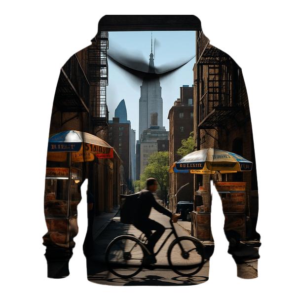 Lunch Hour Alleyway With Skyline Gap hoodie designs
