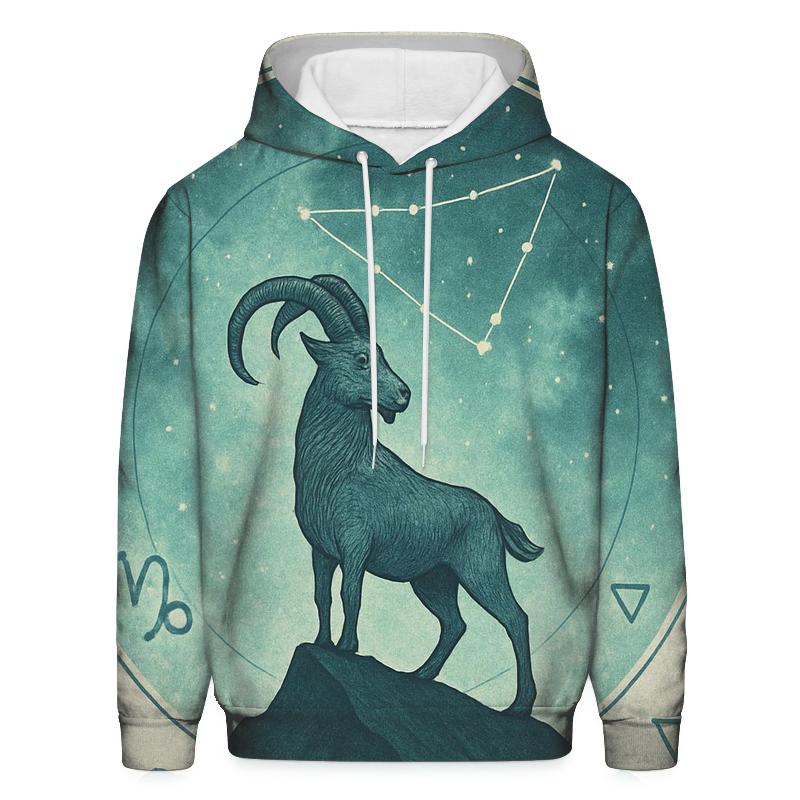 Capricorn Mountain Goat Nebula Chart hoodie trends