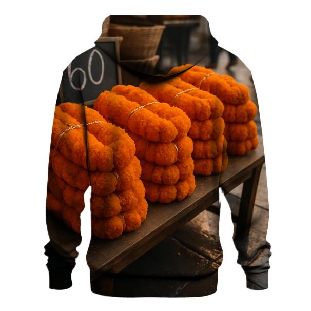 Wet Market Marigold Bundles zip-up hoodies