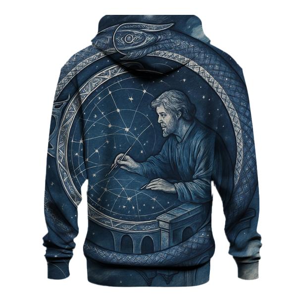 Celestial Ouroboros Cartographer custom hoodies