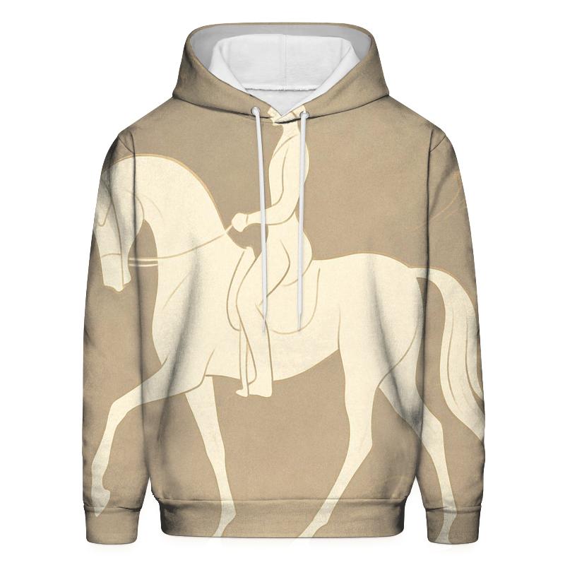 Equestrian Dressage Silhouette hoodies fashion