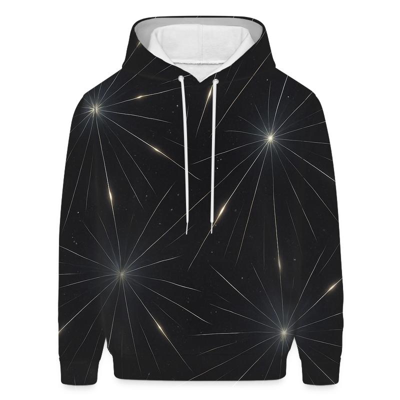 Meteor Trail Radiant Grid hoodies fashion