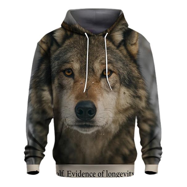 Snowbound Eye Contact Study designer hoodies