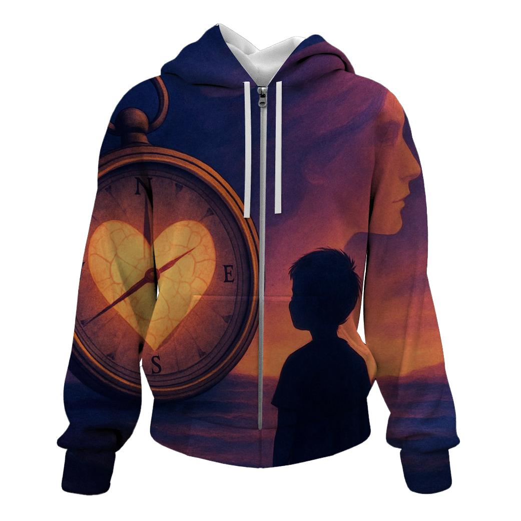 The Hearts Compass heavyweight hoodies