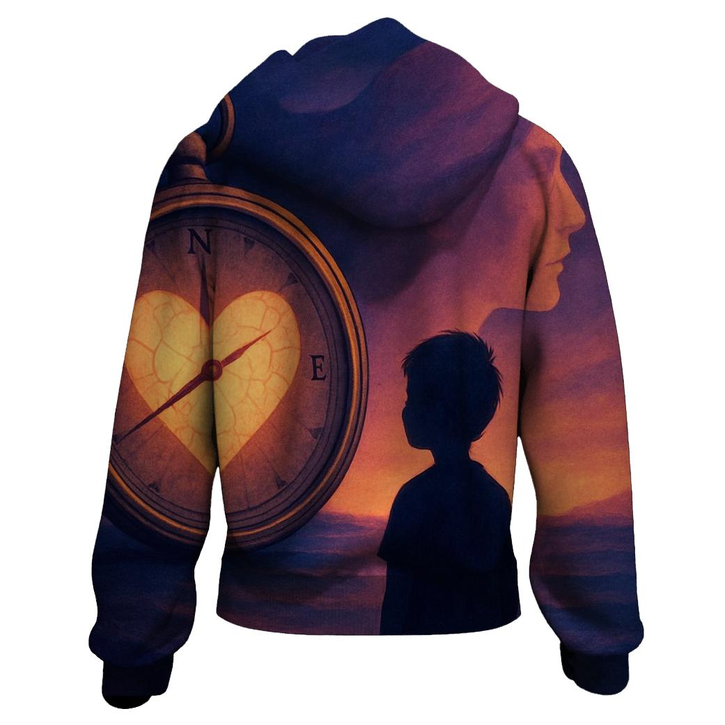 The Hearts Compass heavyweight hoodies