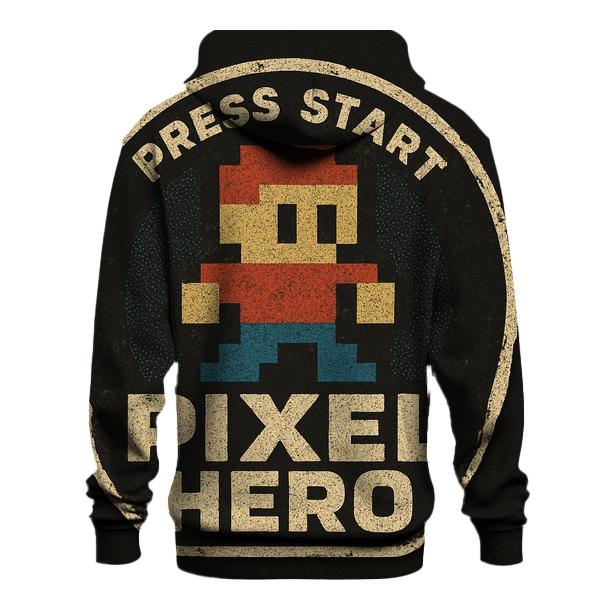 Vintage Arcade Pixel Badge hoodie styles