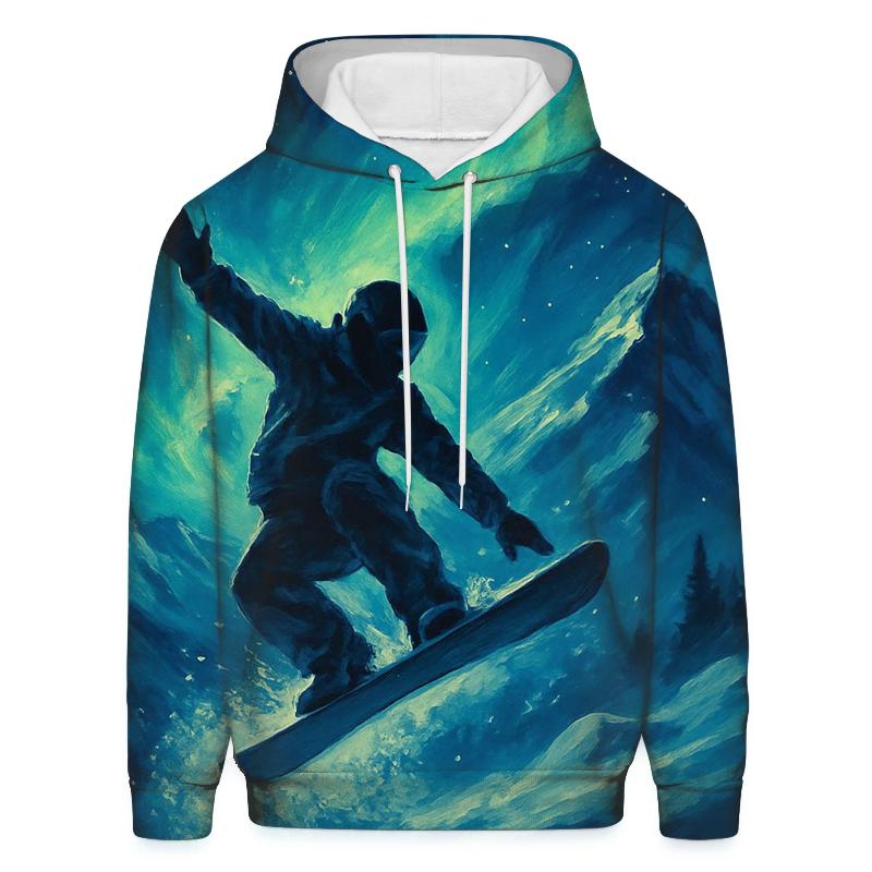 Snowboard Freestyle Aurora lightweight hoodies