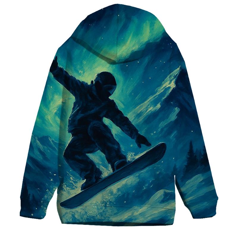 Snowboard Freestyle Aurora lightweight hoodies