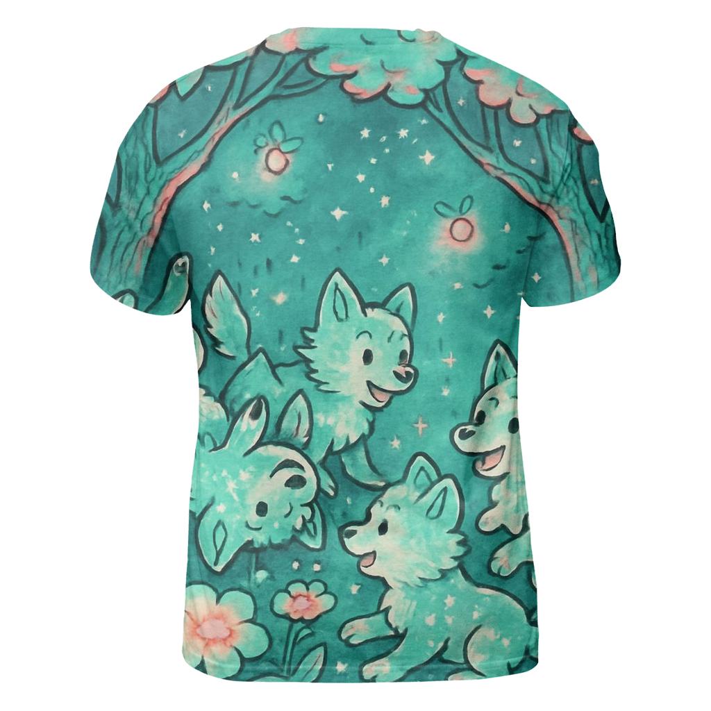 Celestial Pup Garden personalized full print shirts