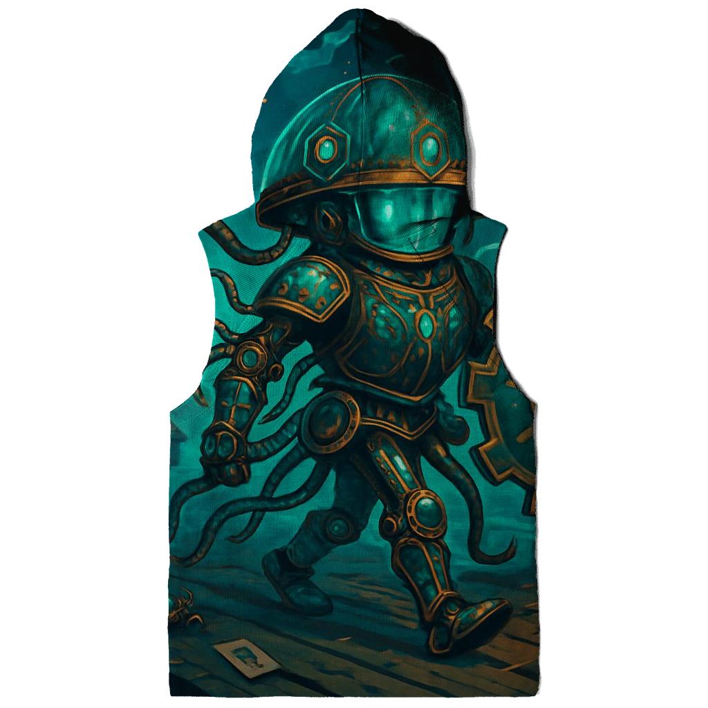 Clockwork Jelly Knight printed hoodies