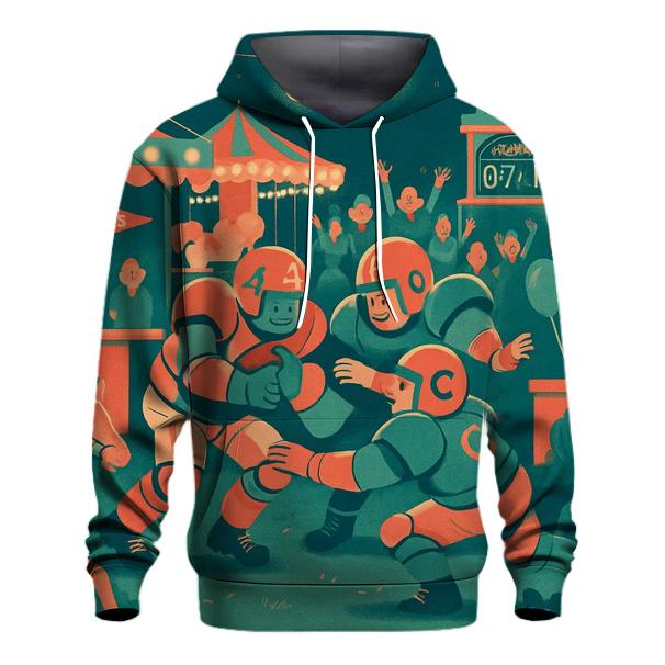 Carnival Clash Under Paper Lanterns heavyweight hoodies