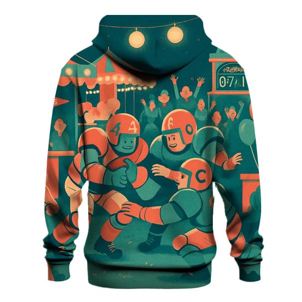 Carnival Clash Under Paper Lanterns heavyweight hoodies