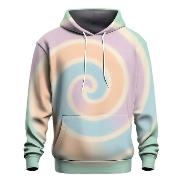 Pastel Spiral Galaxy hoodie trends