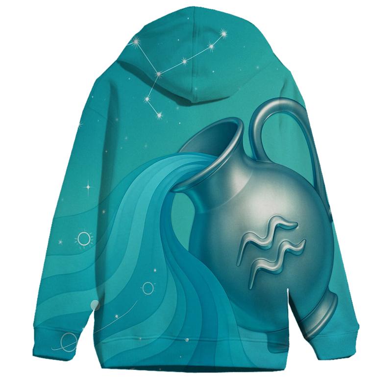 Aquarius Water Bearer Orbital Waves hoodie designs