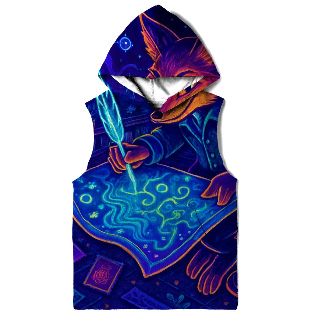 Neon Fox Cartographer zip-up hoodies