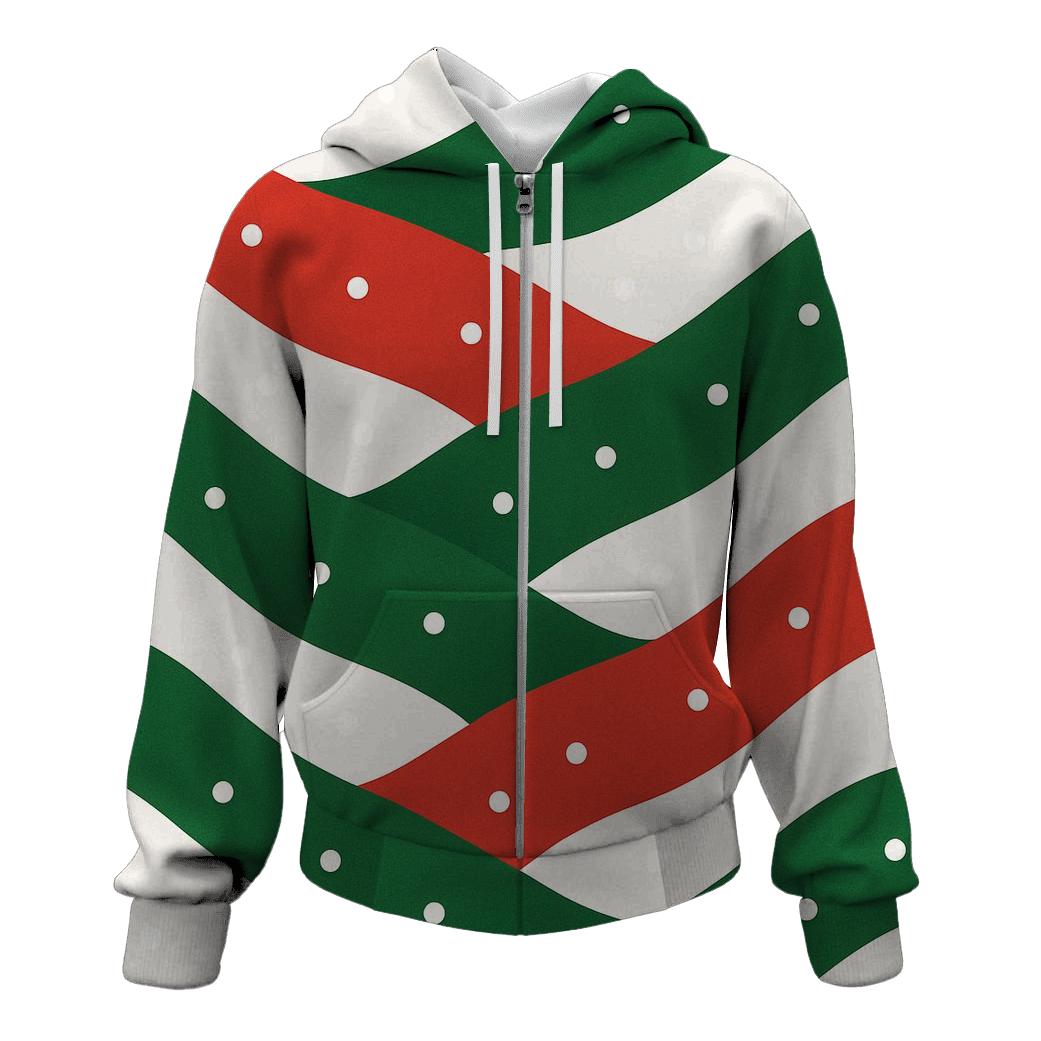 Snowfall Over Rolling Hills heavyweight hoodies