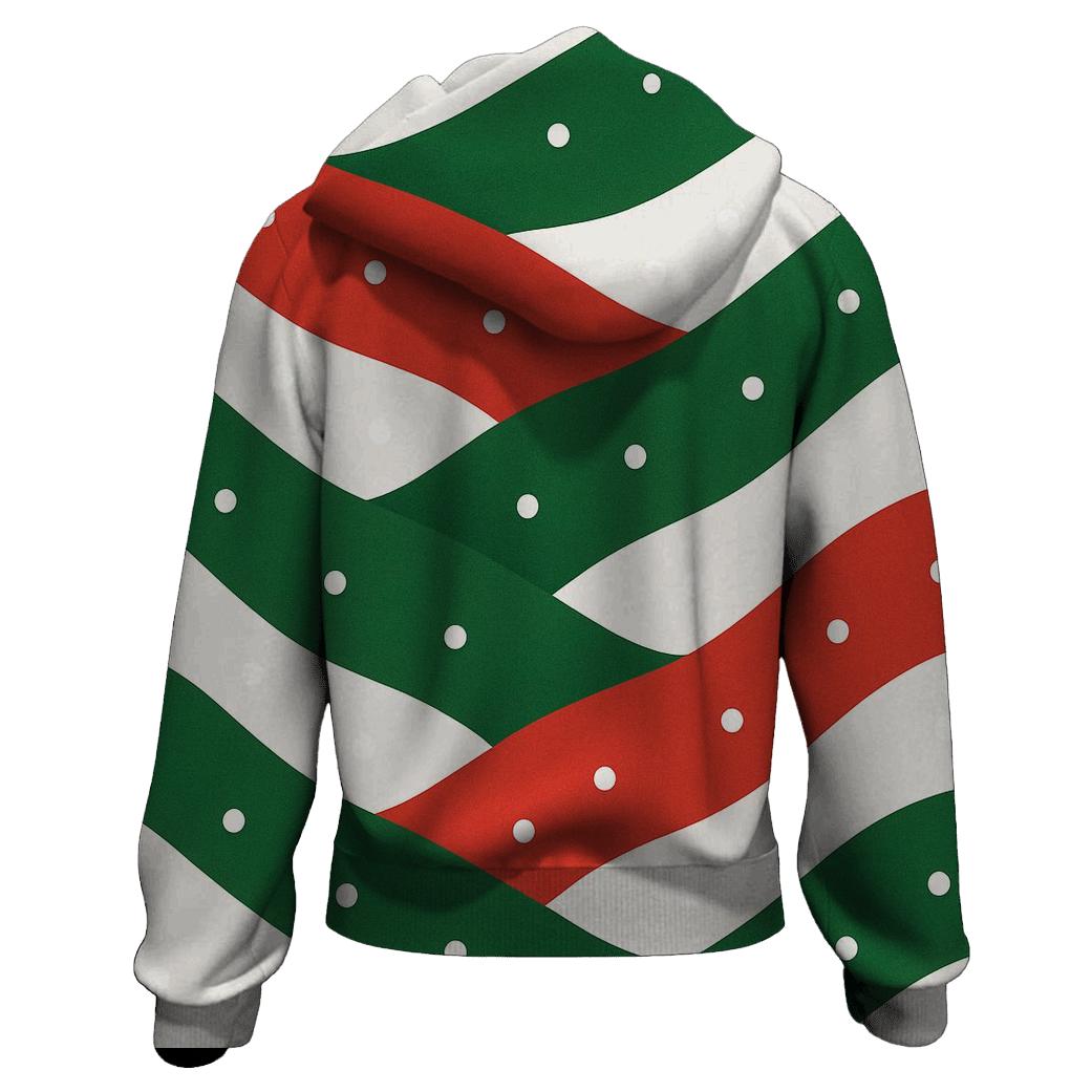 Snowfall Over Rolling Hills heavyweight hoodies