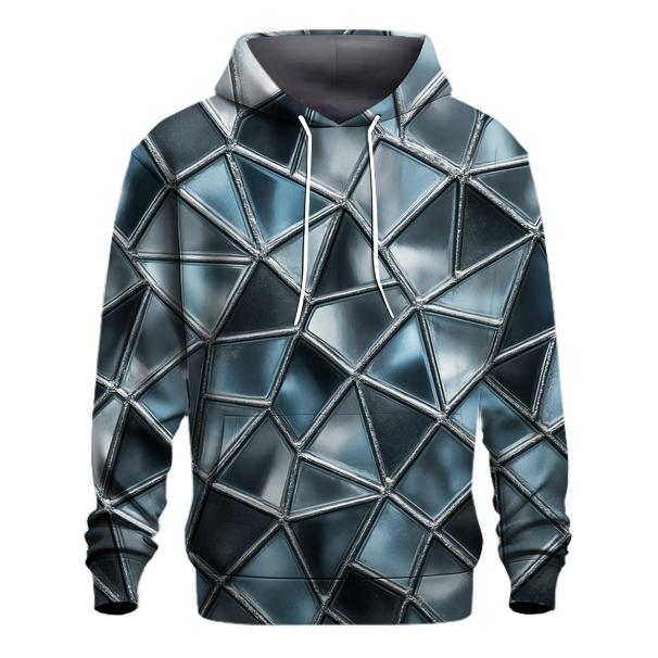 Frosted Mirror Mosaic hoodies fashion