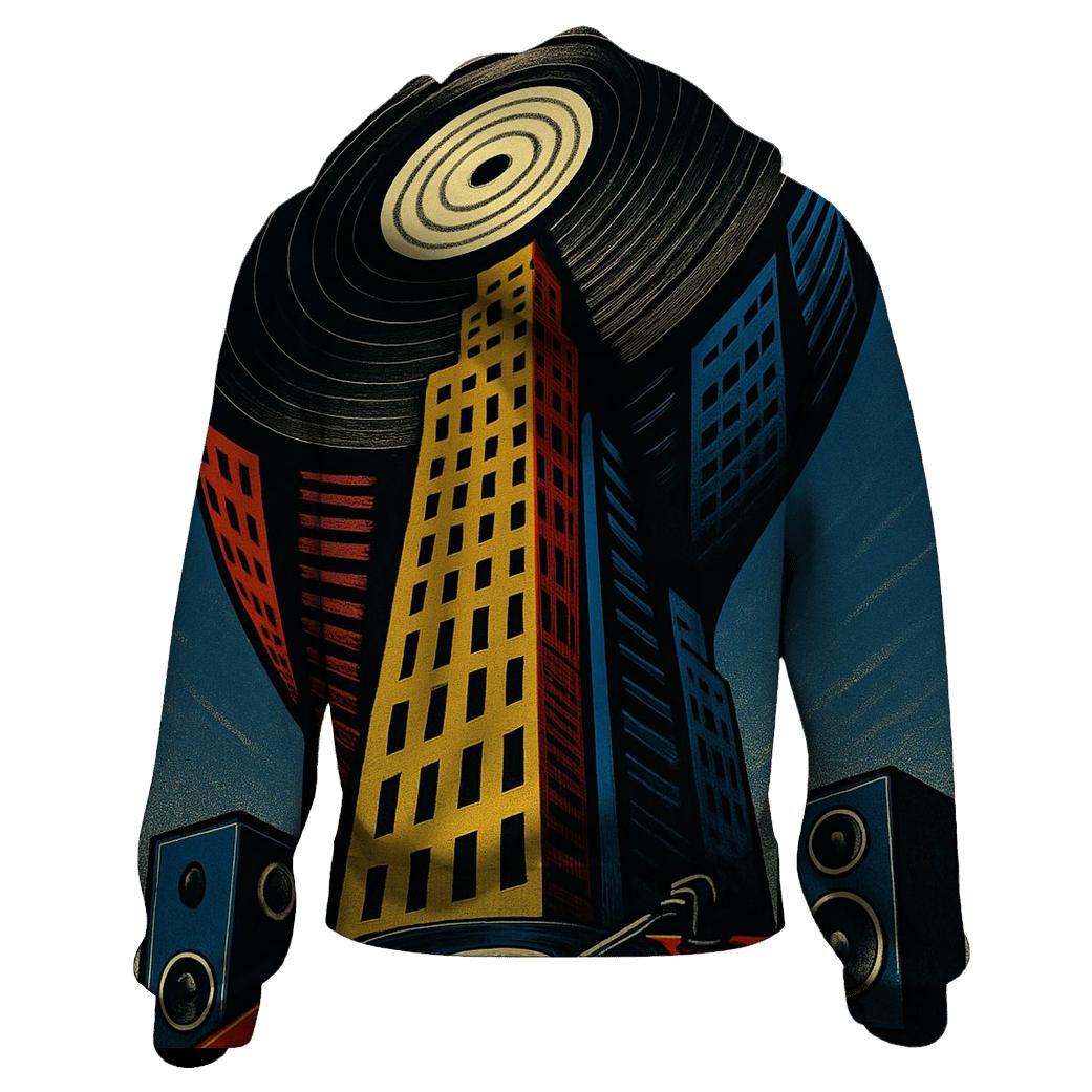 Vinyl Spiral City hoodie trends