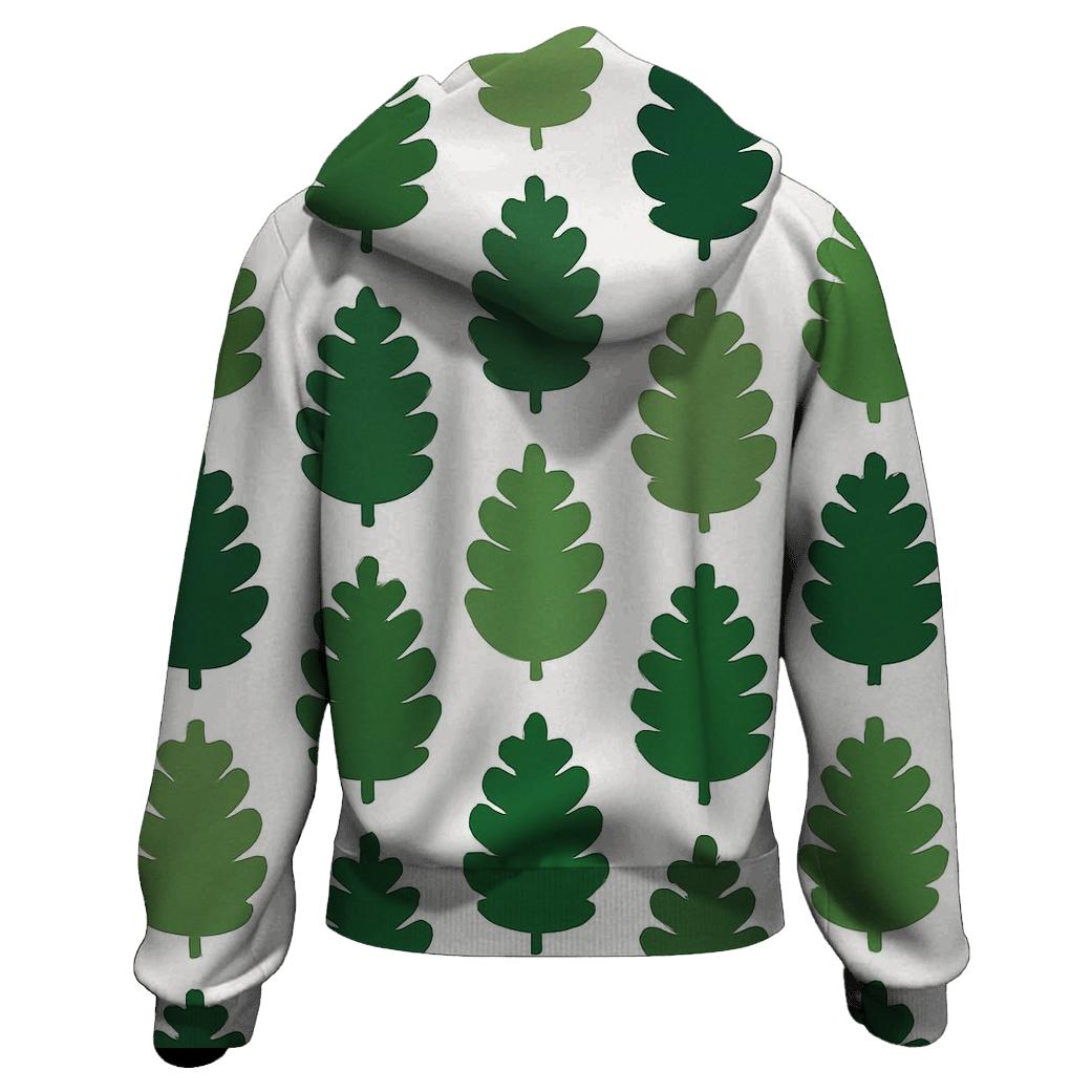 Cascade Of Green Pine Cones premium hoodies