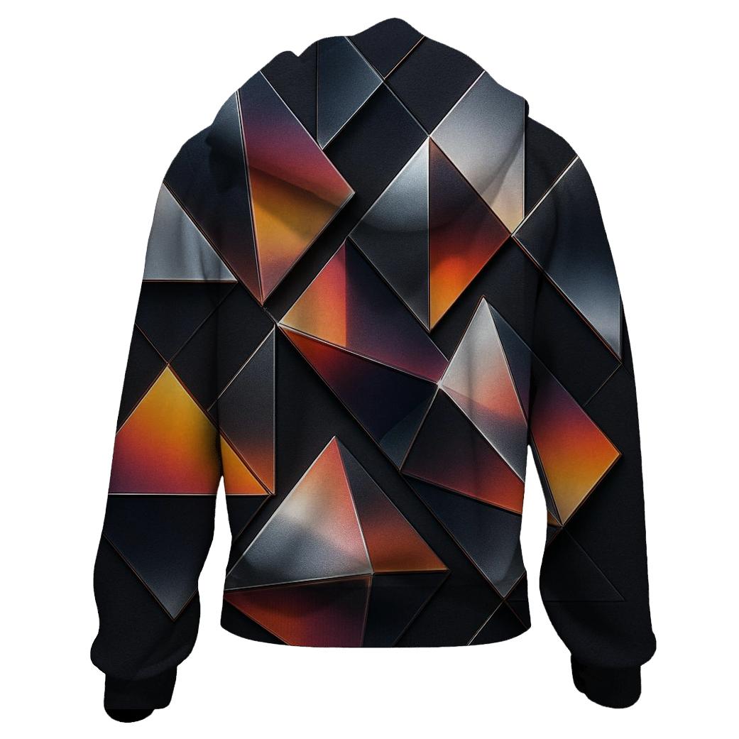 Chrome Mirage Triangles hoodie styles
