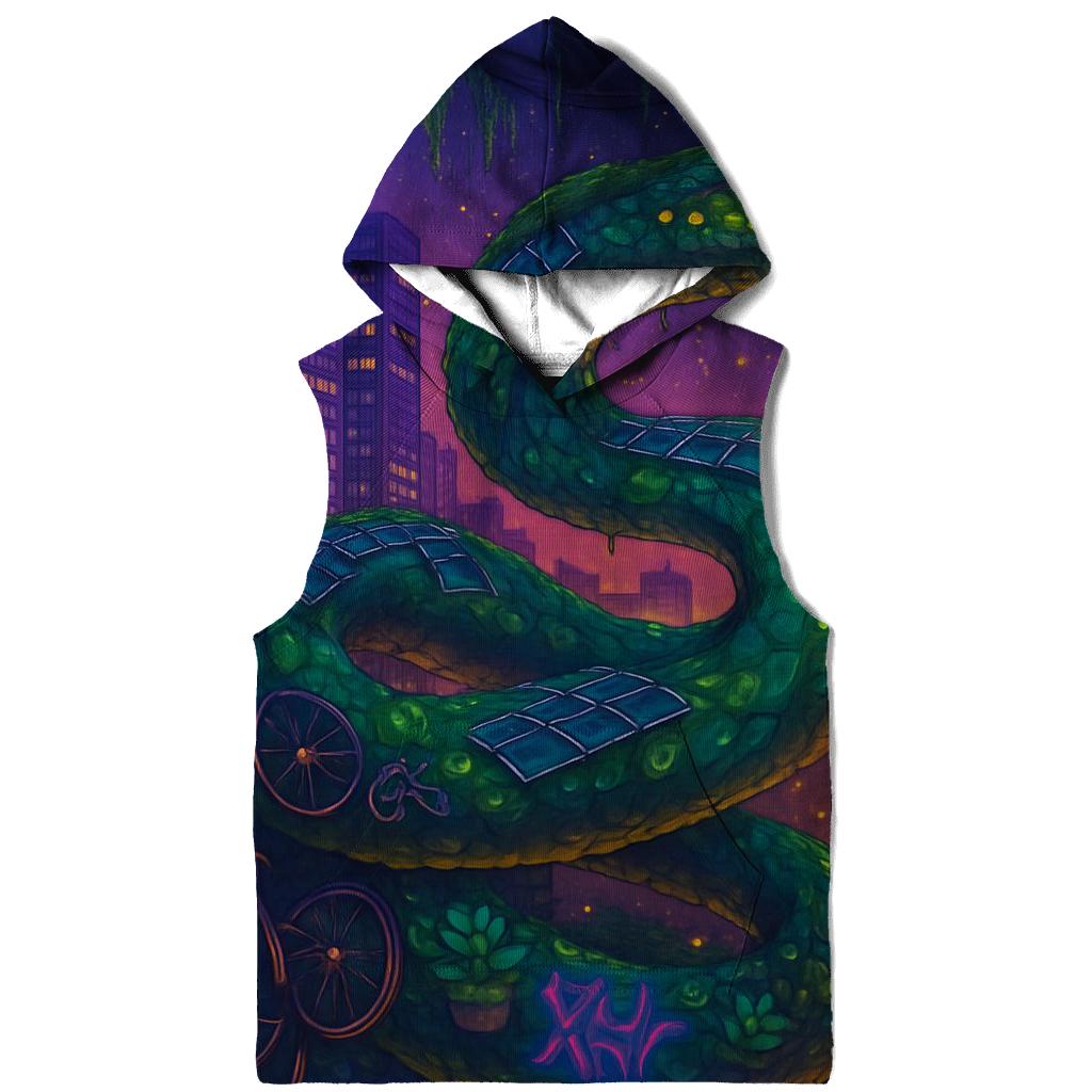 Skyscraper Garden Serpent premium hoodies