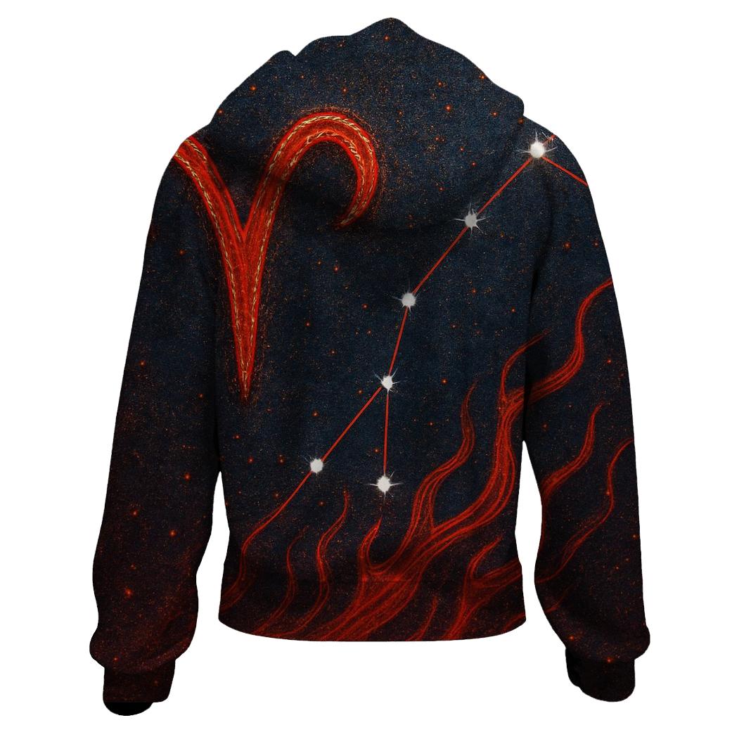 Aries Constellation Fire Sigil hoodies fashion