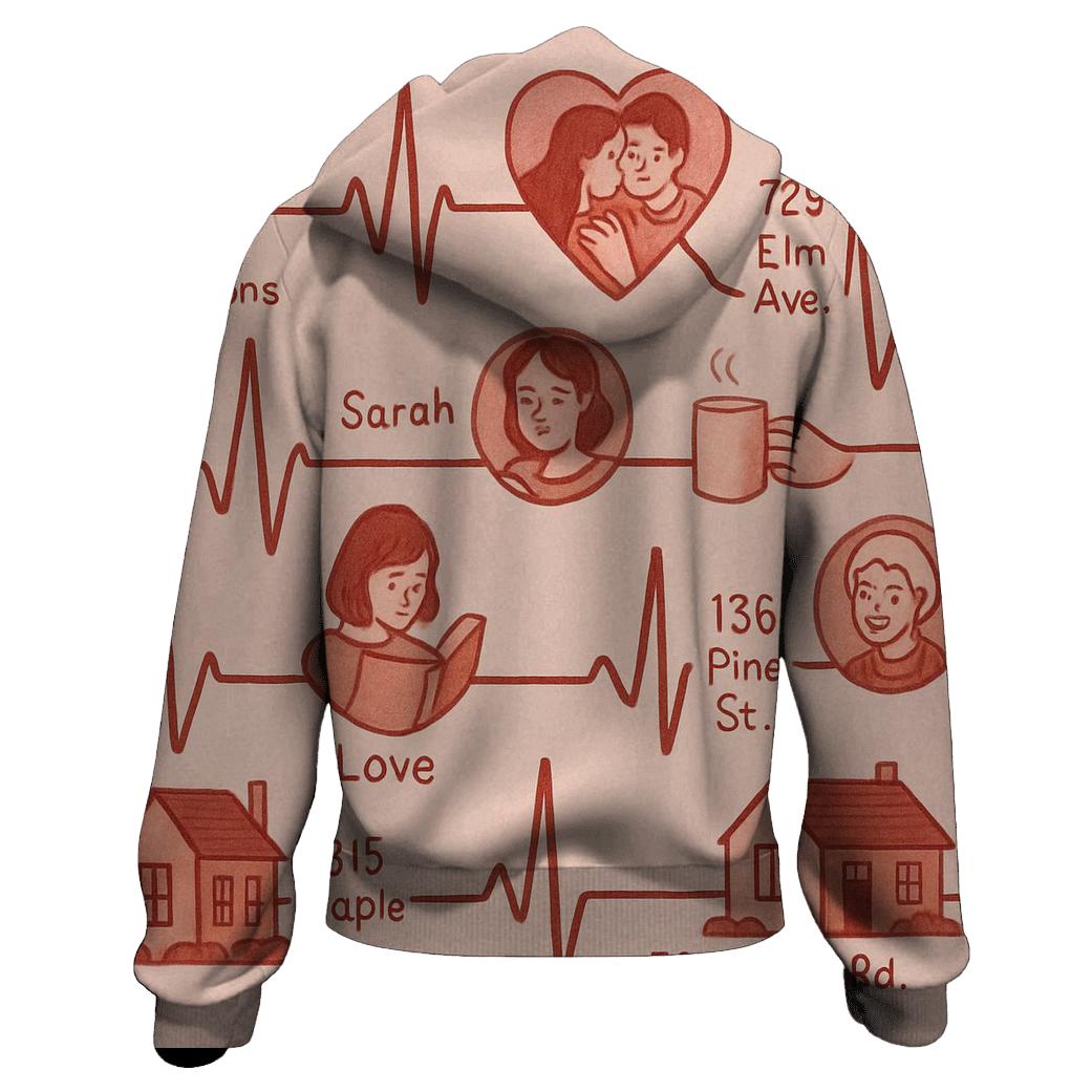 The Heartbeat Atlas hoodie styles