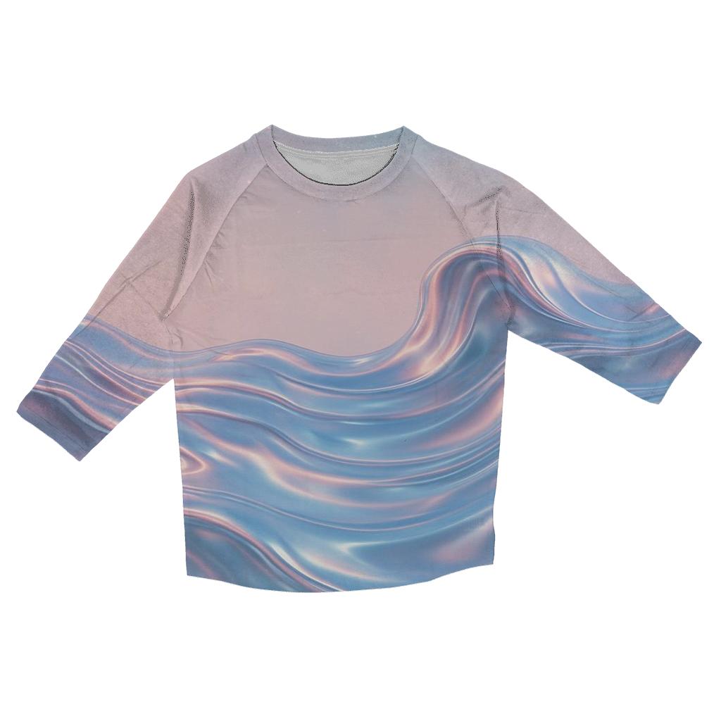 Aurora Liquid Horizon designer 3/4 sleeve blouses