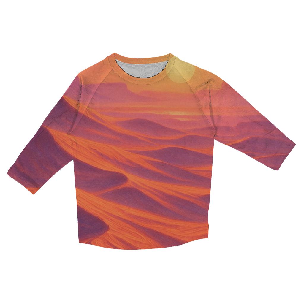 Coral Dune Horizon trendy 3/4 sleeve tops