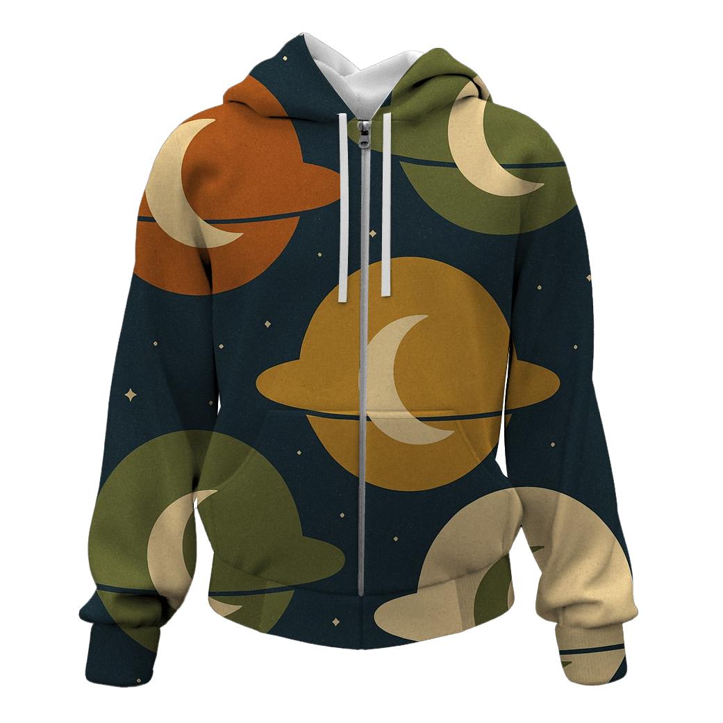 Harvest Moon Motif hoodie trends