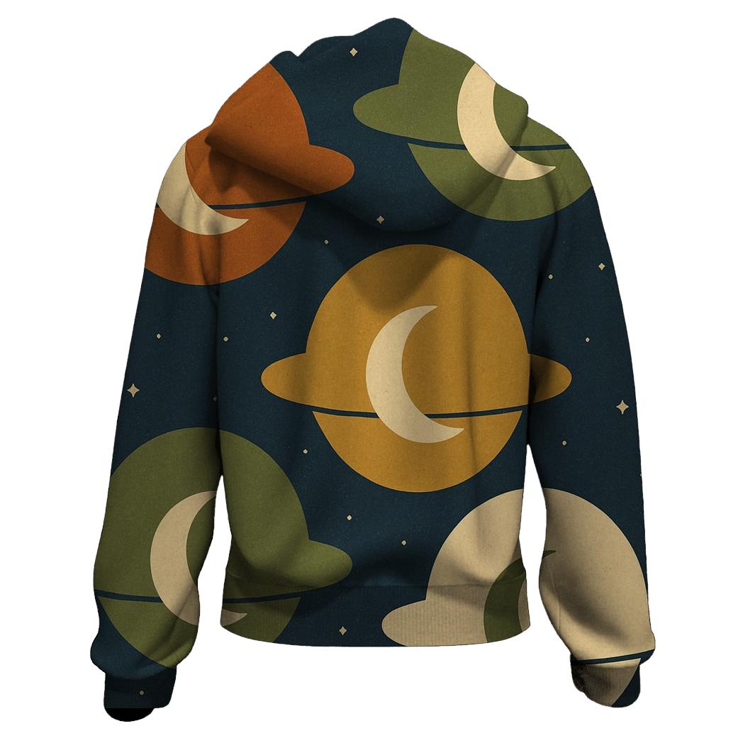 Harvest Moon Motif hoodie trends