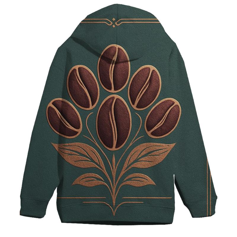 Bean Bloom Emblem heavyweight hoodies