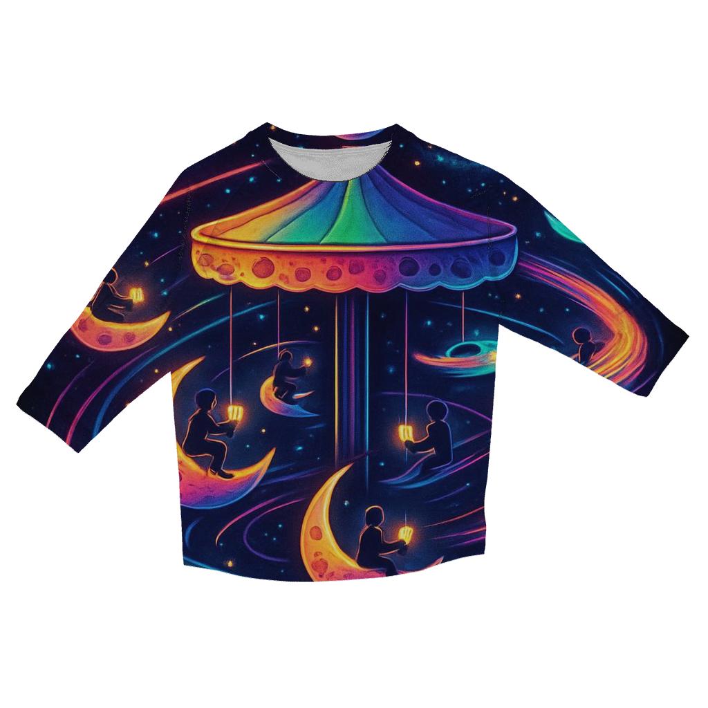 Stardust Carousel fashion 3/4 sleeve shirts