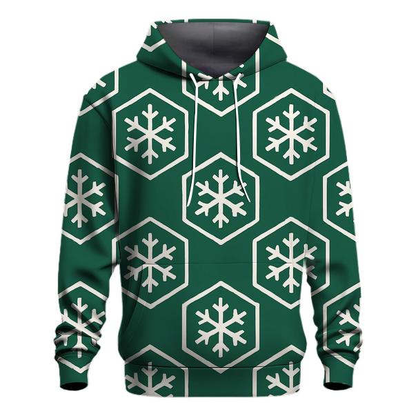 Snowflake Hexagon Matrix hoodie trends