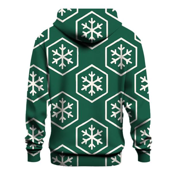 Snowflake Hexagon Matrix hoodie trends