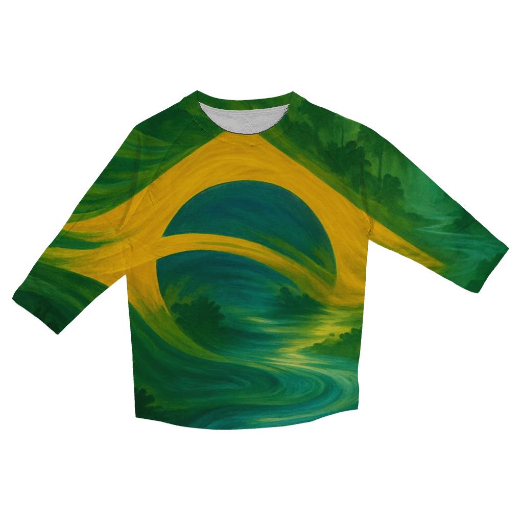 Amazonian Banner Tide personalized 3/4 sleeve tees