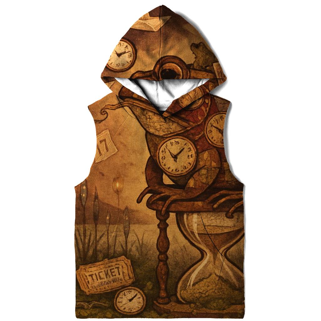 Patchwork Time Toad custom hoodies