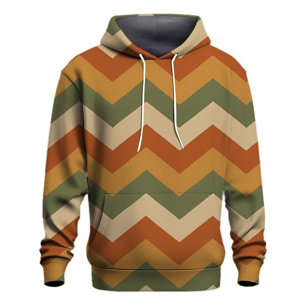 Muted Earthtone Chevron hoodies fashion