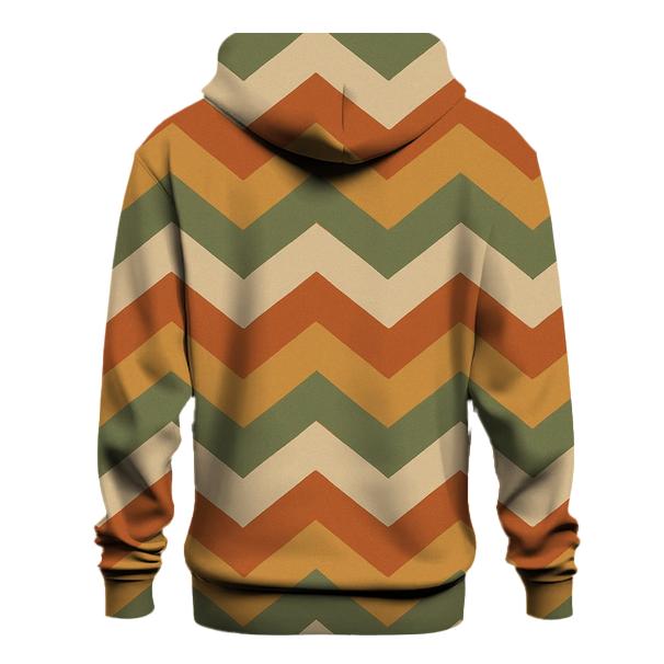 Muted Earthtone Chevron hoodies fashion