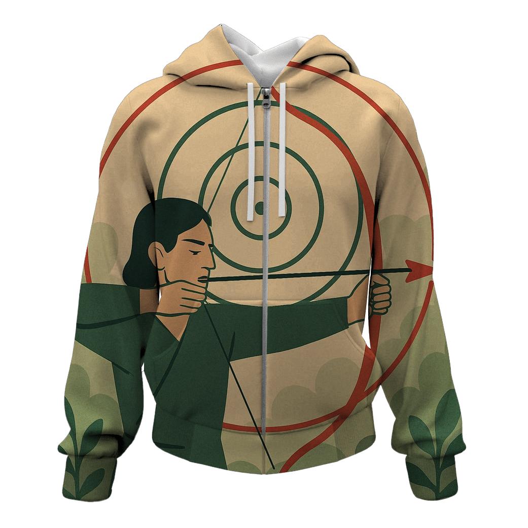 Precision Archery Zen hoodie styles