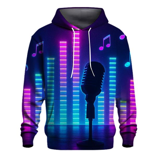 Neon Equalizer Mirage heavyweight hoodies