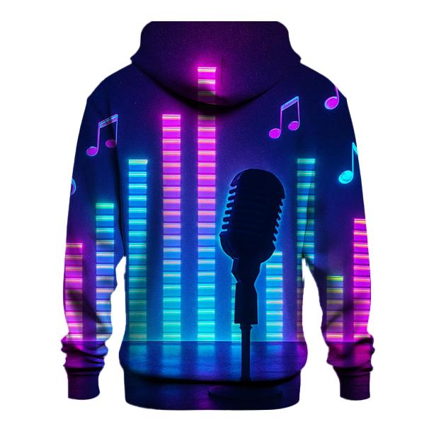Neon Equalizer Mirage heavyweight hoodies