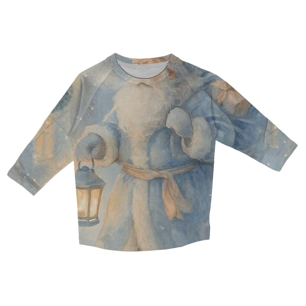 Frosted Lantern Stroll cotton quarter sleeve shirts