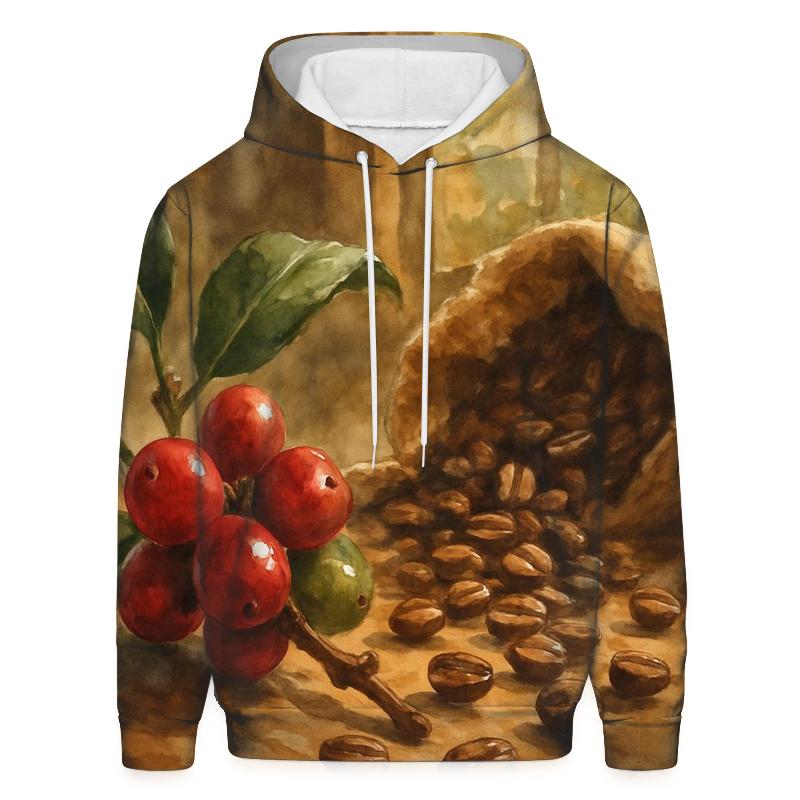 Cherry Branch Still Life printed hoodies