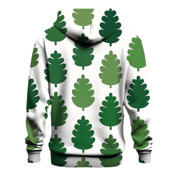 Cascade Of Green Pine Cones lightweight hoodies