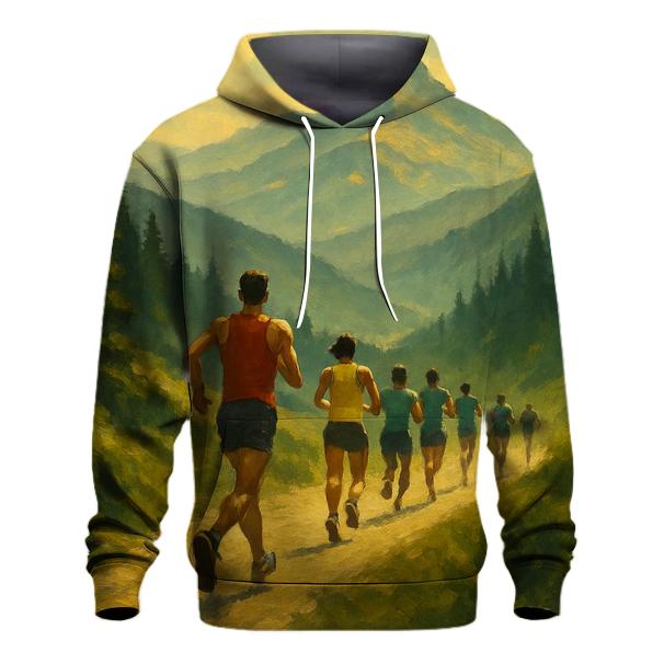 Mountain Trail Marathon pullover hoodies